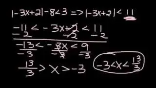 Solving Absolute Value Inequalities
