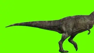 Dinosaur green screen effect (original)