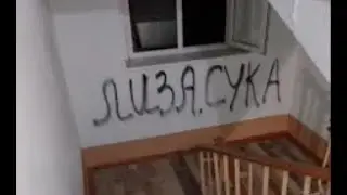 История возникновения непристойной надписи в подъезде. Семейка снизу занимается вандализмом 14.10.22