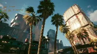 Cyberpunk2077 - DXR-Ultra Setting in UHD @ FSR2.1 Ultra-Performance - vSynced internal Benchmark