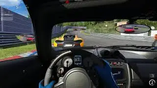 Pagani Huayra BC At Nürburgring Nordschleife 4K 60FPS | Assetto Corsa | Thrustmaster T300RS
