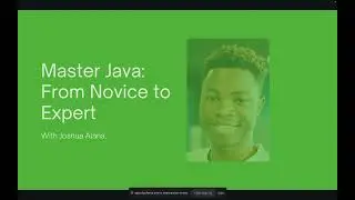java series for beginners.