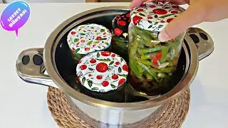 Annemin Yarım Asırlık Tarifi 😍Asla Bozulmaz Ekşimez 🤩Taze Fasulye Konservesi Nasıl Yapılır