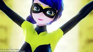 【MMD Miraculous】Bee Transformations [Marinette and Adrien](FANMADE)【60fps】*Reloaded