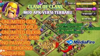 Download Clash of Clans Mod apk versi 16.517.16 Terbaru  2024