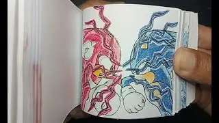 Sonic vs Knuckles Flipbook | Sonic The Hedgehog Movie | FLIPAPER