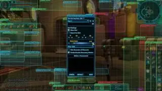 SWTOR - Changing Font Sizes, chat settings, and more!