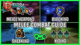 Barony ULTIMATE MELEE GUIDE | Melee combat styles & techniques EVERYONE should know!