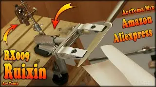 With this cheap knife sharpener from Amazon and Aliexpress, you'll have very sharp knives - Ruixin 5