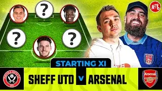 Sheffield United vs Arsenal | Starting XI Live | Premier League