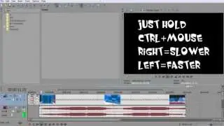 How to Speed Up a Video in Sony Vegas