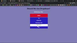 React- Dropdown Project - Backend