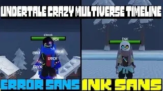 ERROR Sans and Ink Sans showcase [Undertale Crazy Multiverse Timeline]