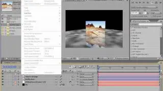 After Effects Tutorial 31. 3D Reflections with Refractions
