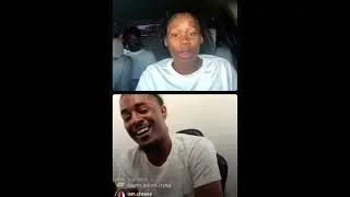 KASH AND DAWNE CLOWNING ON LIVE ( NOWTHATSTV)