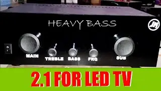 Experience Heavy Bass Like Never Before with Your Led TV..