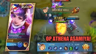ATHENA ASAMIYA IS OP! | MLBB GUINEVERE GAMEPLAY