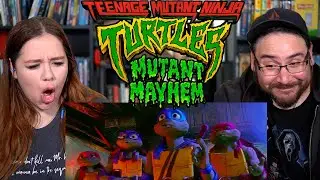 Teenage Mutant Ninja Turtles MUTANT MAYHEM - Teaser Trailer Reaction | Turtle Power!