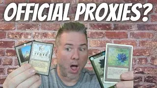 Are These Official Reserved List Proxies? Black Lotus and Library of Alexandria