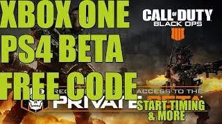 Black Ops 4 beta COUNTDOWN Free Call of Duty beta codes, start time for PS4 and Xbox One