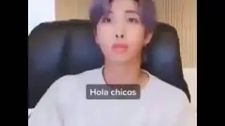 Clases en linea (Cuarentena) | RM BTS | Imagina Video llamada Namjoon