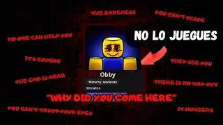 Roblox Horror Game - Fun Obby - (No commentary) Gameplay sin comentario