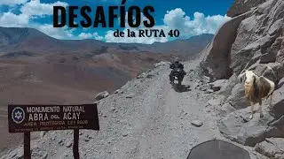 DESAFIANDO la RUTA 40 con la VOGE 300 RALLY 💀💀 CUANTAS CORTADAS PODREMOS HACER??