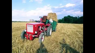 SŁOMA 2020 ㋡ Zgrabywanie i załadunek ✔ T25 ✔ Oczami traktorzysty