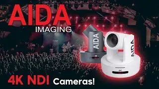 Check Out These 4K NDI PTZ Cameras From AIDA Imaging!
