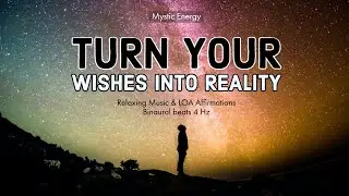 Turn Your Wishes Into Reality | P O W E R F U L  Subliminal