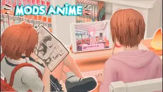 The sims 4 ANIME MODS 🌸​ 11 mods for your most OTAK sims!!