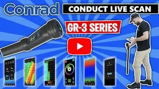 Conrad GR-3 Series Deep Seeking Ground Scanning Detectors: Conducting a Live Scan