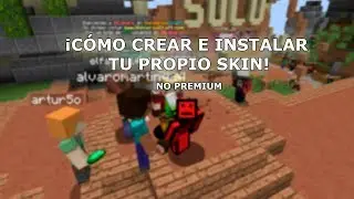Cómo poner tu propio skin en minecraft multijugador - Sin ser Premium 100% Real #SantiDeRegreso