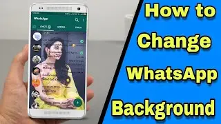 Change WhatsApp Home Screen Wallpaper