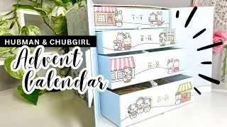 This is the STATIONERY ADVENT CALENDAR of my DREAMS 🎁 ft. Hubman & Chubgirl
