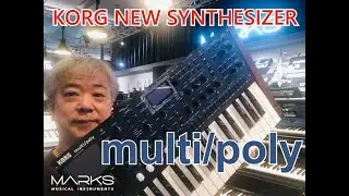 KORG NEW Synthesizer MULTI/POLY  ！！【MARKS】