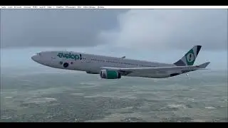 FS2004 / Wilco A330 / Departing MUHA La Habana Cuba