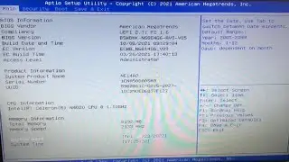 Avita Laptop Bios Setting And Boot Option