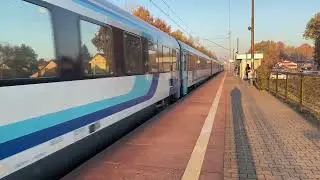 InterCity BATHORY na pełnej prędkości prowadzony przez EP09