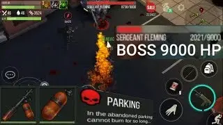 Sergeant Fleming - Parking BOSS guide | Kabix Prey Day Survival Update 1.90 FLAMETHROWER🔥
