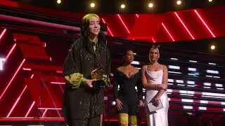 Billie Eilish Wins Best New Artist | 2020 GRAMMYs Acceptance Speech