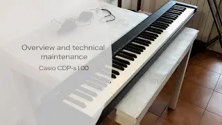 Обзор и техническое обслуживание цифрового пианино Casio CDP-S100