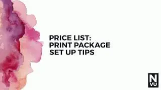 Print Package Setup Tips
