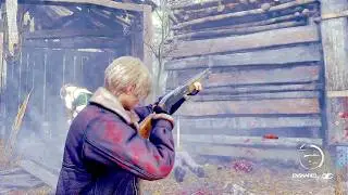 Ashley Belly Dancer Giantess Growth MOD - Resident Evil 4 Remake 4K 60FPS ULTRA