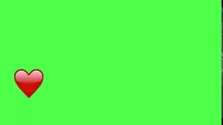 GreenScreen •2• Heart Emoji❤️