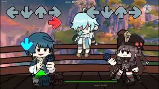 I play FNF with Genshin Mod and then this happend... - FNF Genshin Mod