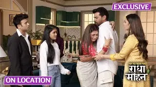 Pyaar Ka Pehla Naam Radha Mohan | On Location | Mohan Karega Apna Gunha Confess, Royi Radha