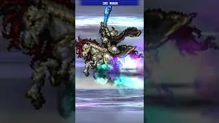 [FFRK Auto no RNG]【絢白】オーディン(地属性)(物理有効)  / White Odin [Wind-weak , Physical]
