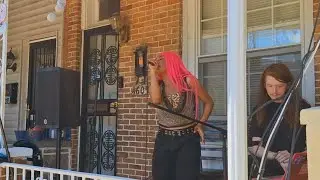 Beautiful - Christina Aguilera | Ashley Syd Cover (Live at West Philly PorchFest ⭐️)