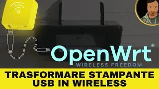 Configurare OpenWRT trasformando una stampate USB in wireless (GL-MT300N)